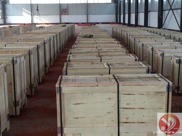 装箱好的倒挂葫芦